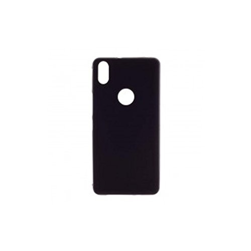 Mb Accesorios Funda Carcasa Gel Negra para BQ AQUARIS X5 Plus, Ultra Fina 0,33mm, Silicona TPU de Alta Resistencia y Flexibilidad
