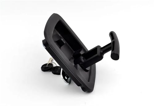 Serrure industrielle MS904 verrou acier noir panneau traction boîtier - 4