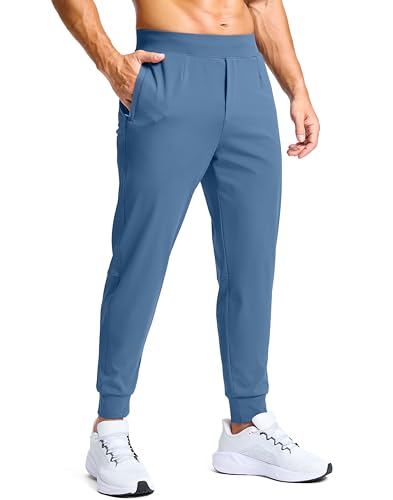 G Gradual Men's Golf Joggers Pants with Zipper Pockets Stretch Sweatpants Slim Fit Track Pants Joggers for Men Work Running