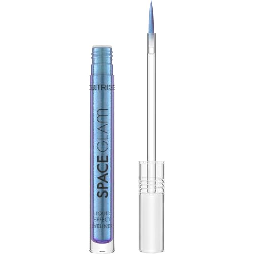 Catrice Cosmetics Eyeliner Space Glam Liquid Effect, de larga duración, expresión del resultado, de gran pigmentación, intensivo, reluciente, 1.4 ml