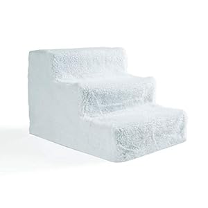 Pet-Parade-Three-Step-Pet-Stairs--Easy-Access-to-Beds-and-Couches-for-Pets--Easy-Assembly-Removable-Cover--Easy-Cleaning - Cucciolini Doodles   Pet-Parade-Three-Step-Pet-Stairs--Easy-Access-to-Beds-and-Couches-for-Pets--Easy-Assembly-Removable-Cover--Easy-Cleaning