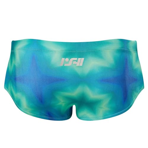 Image of Men's Square Leg Swimming Jammer Shorts UPF50+,Men Swimsuit Swim Jammers Fabric Shape Retention
