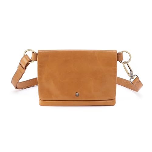 Image of HOBO Winn Leather Belt Bag for Women, Convertible Crossbody and Shoulder Bag