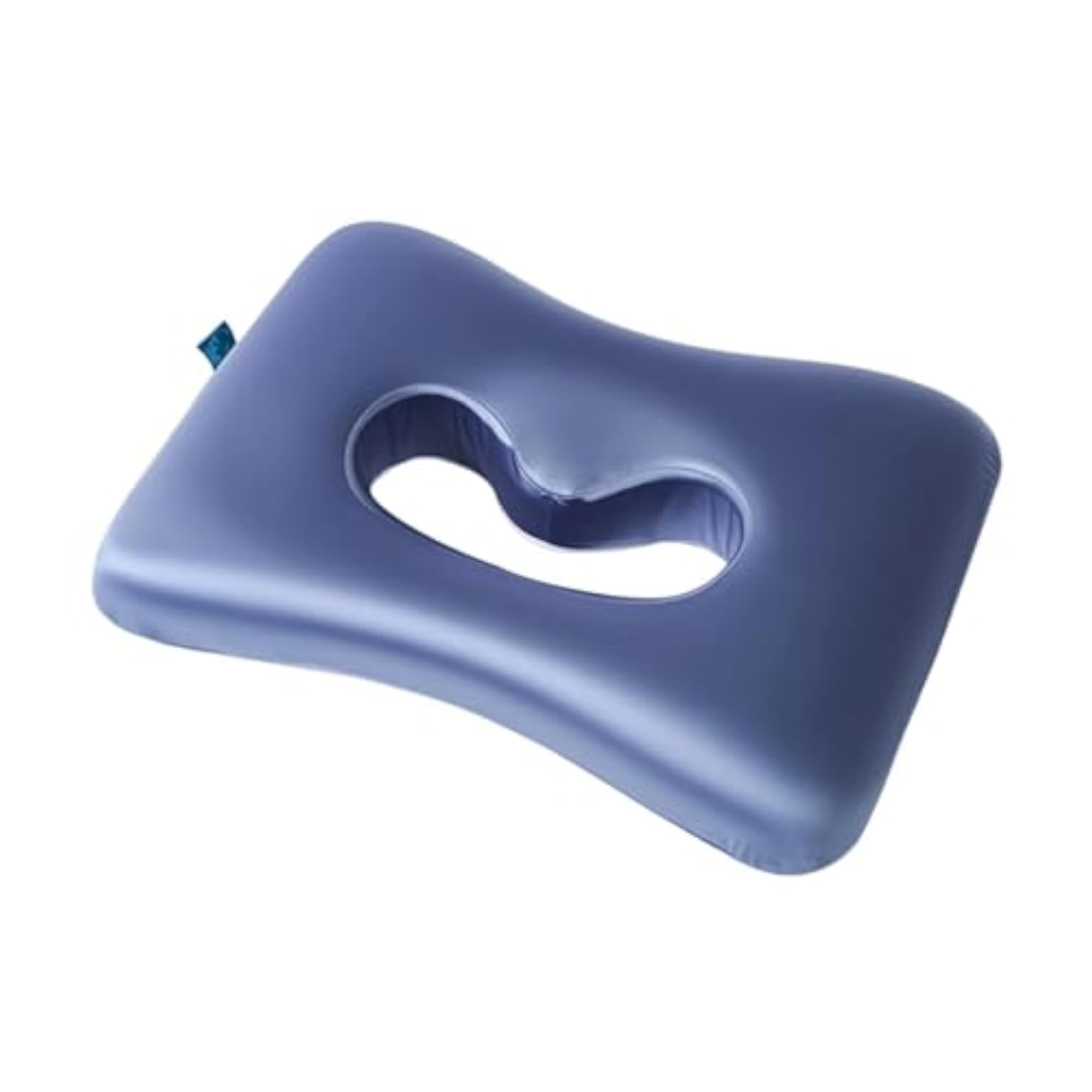 Ear Piercing Pillow with Hollow Design, Blue