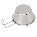 SPYMINNPOO 2PCS Mini Camping Cups, Stainless Steel Small Stacking Cup with Handle for Outdoor Picnic Hiking