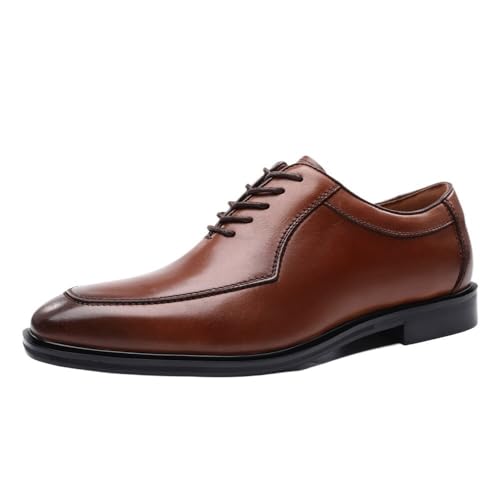 Leather Lace Up Oxford Shoes for Men Stylish and Comfortable for Business Wear and Events