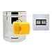 3 positions - 220v 4N HVAC registre ventilation motorisé pour tube ventilation air frais clapet motorisé diamètre 80 100 125 150 200 250 mm (Hauteur 150mm + diamètre externe 80mm)