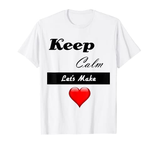 Roupas Keep Calm t-shirt, Branco