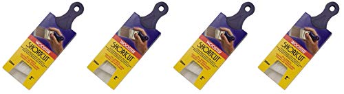 Wooster Brush Q3211-2 Shortcut Angle Sash Paintbrush, 2-Inch, White (Pack of 4)