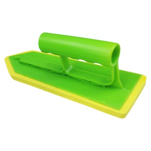 KONTONTY Cazzuola in Spugna di Gomma Multifunzione per Stucco, Galleggiante per Piastrelle da Pavimento e Pareti Impugnatura Ergonomica, Utensile per Finitura Fughe Pavimenti e Mosaici