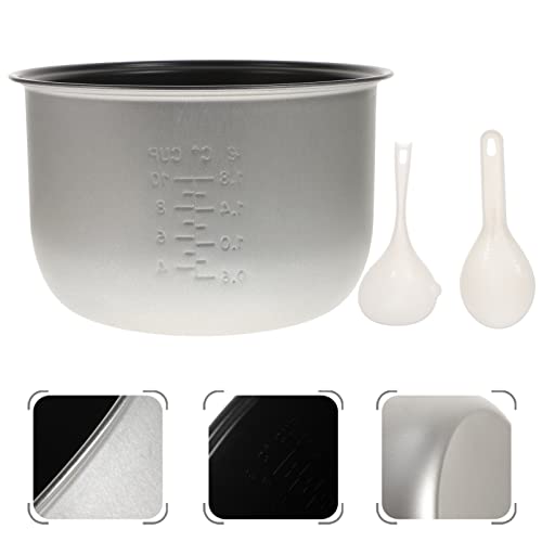 Cabilock Panela De Arroz Panela Interna Antiaderente Recipiente De Cozimento De Arroz Substituição D