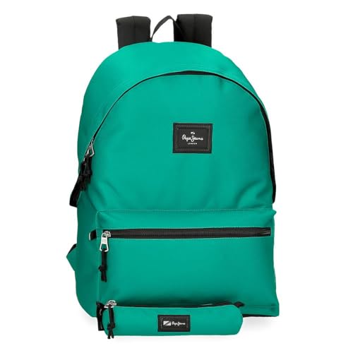 Pepe Jeans Aris Evergreen Mochila Verde,...
