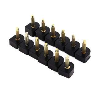 Schuh-Bolzen, 5 verschiedenen Größen-Absatz-Schuh-Reparatur-Tipps Taps Dowel Lift Replacement (60pcs / Pack) Cover