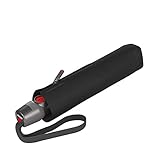 Lieferumfang: Knirps Taschenschirm T.200 Duomatic Solids und eine passende Schutzhülle mit Reißverschluss