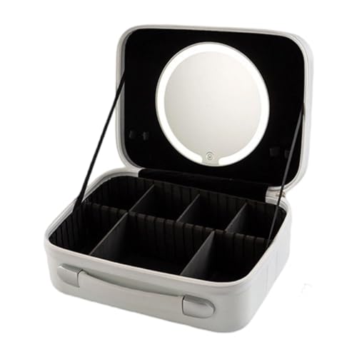 Planificateur cosmétique de précision avec plusieurs sections de rangement