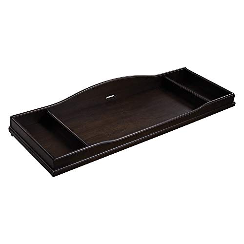 Baby Cache Glendale Changing Topper, Charcoal Brown , 52.25x18x7 Inch (Pack of 1)