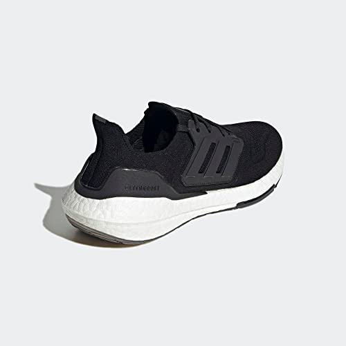 Image of adidas Men's Ultraboost 22 Running Shoe, Black /Black /White, 10.5