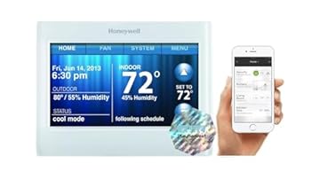 wifi 9000 color touchscreen thermostat