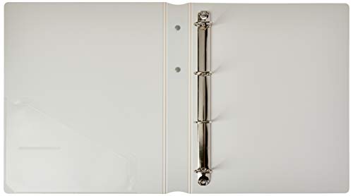 Fichário 4 Argolas - PP - 2 mm - Interior Branco Container Colors Pantone 1546 - Coral, Dermiwil