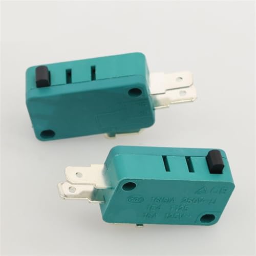 Interruptor de límite KW3-0Z AC 16A para repuesto de electrodomésticos y microondas pack de 2 3