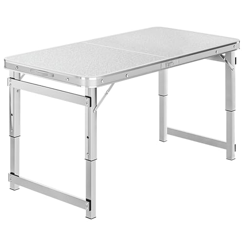 AEghA e[u Lv e[u y{Ɓz܂肽 3iK\ 120×60×(55-62-70)cm sNjbN W[ Lvp ω׏d30kg FG (CVO)