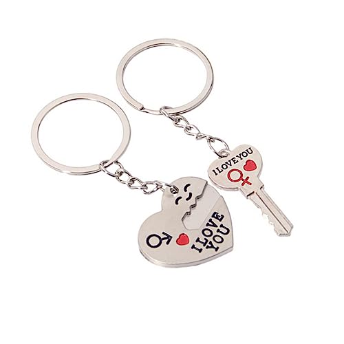 SHERCHPRY Llavero Emocional De Corazon Para Llavero Te Amo Para Regalar San Valentín Prenda Dia Dos Namorados