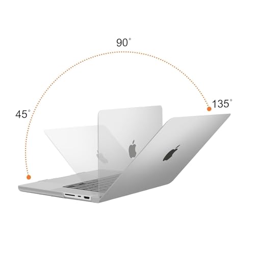 Funda MacBook Pro 16 2024 M4 MOSISO Carcasa Helada con Bolsa y Protector 4