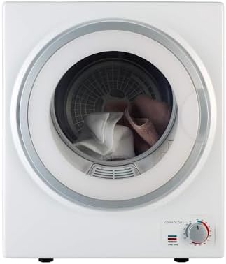 Cookology 2.5kg Mini Vented Tumble Dryer - Tabletop Design - White