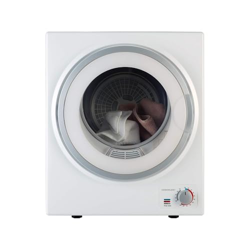 Cookology 2.5kg Mini Vented Tumble Dryer - Tabletop Design - White