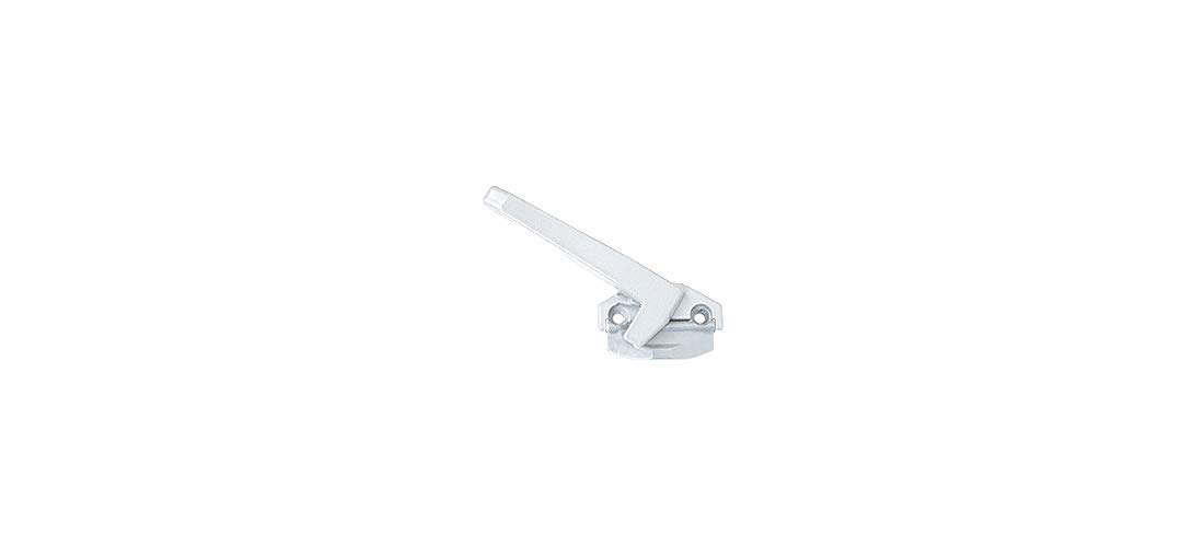 Left Hand White Cam Handle; 1-1/2 Screw Holes by C.R. Laurence