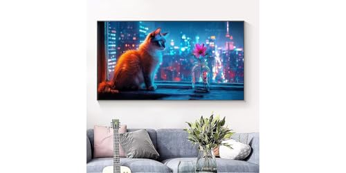 Broderie diamant chatons 70x140cm pour décoration murale