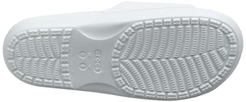 Sandálias Crocs Classic Slide adulto-unissex, Branco, 41