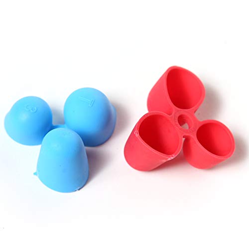 the writing claw medium 1234 blue and red 12 per pack