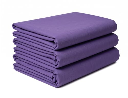 Image of Unstitched Cotton Astar /Lining /Cloth /Kapda Running into Meters for Suit,Sherwani,Kurti,Blouse /Choli,lehanga & Dress Materials(Available in 2,4,6 Meters Variation) (Purple, 2 Meter)