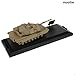 NUOTIE 1/72 Scale M1A2 Abrams Military Heavy Tank Model Classic Morden U.S. Diecast Vehicle Tank Model with Transparent Storage Box Gift or Collection for Adults
