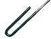 FryOilSaver Co. 25“ Deep Fryer Cleanout Rod, Rust Resistant Deep Fryer Drain Unclogger & Cleaner, Cleaning Tools for Restaurants Fryers, Hotel Kitchen Fryers Drain, Angled Shape & Declogger Goofer Rod