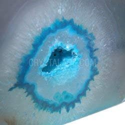 Miniatura 3 de CrystalAge Caja de regalo de geoda ágata (turquesa) - Pequeña