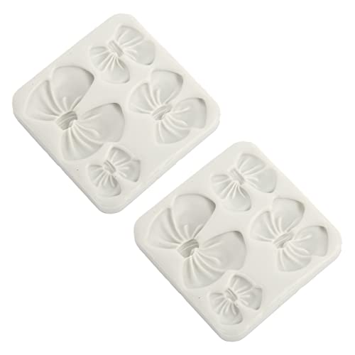 Molde para Manualidades Mini Molde Corbata de Mariposa de Dibujos Animados Moldes Comestibles para Pasteles de Dibujos Animados Molde de Nudo de Lazo de Dibujos Animados de