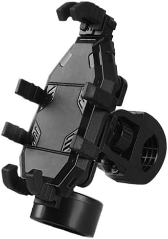 Bicycle Mobile Phone Holder Shock Absorption(Handlebar Black)