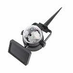 Aolidsive Xmas Projector Light LED Solar Spot Light Outdoor Party Decoration with 7-Color Rotating for Festivals Garden Yard