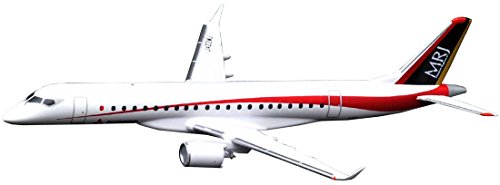 Maquette d'avion Mitsubishi Aircraft MRJ90 Kokuki 1/400 miniature vol d'essai 2 de précision