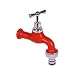 Bel-Fer Rubinetto Cromato RUB/026 Vari Colori (Rosso) - 3
