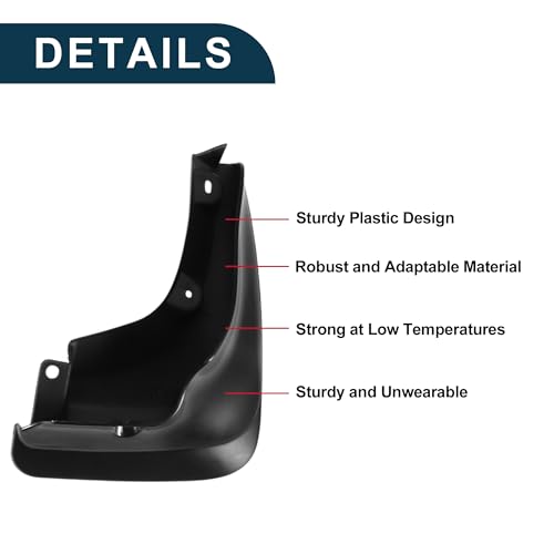 Image of Mud Flaps Splash Guards for Toyota Carina E /corona 1992-1997 Front & Rear Mud Guards W /Mount Accessories