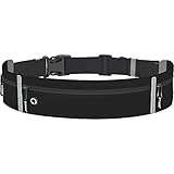 Lauftasche Jogging Handy Itscool Laufgürtel Bauchtasche für Joggen Damen Herren Schmale Form hoher Kapazität, Große Haltbarkeit mit YKK-Reißverschluss
