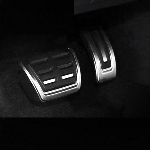 Pédales d'embrayage et de rechange en acier brossé pour Audi A3 8V MT