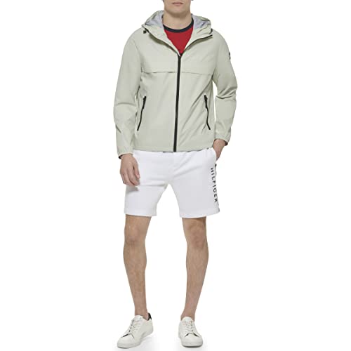 Image of Tommy Hilfiger Men's Simple Hooded Rain Jacket