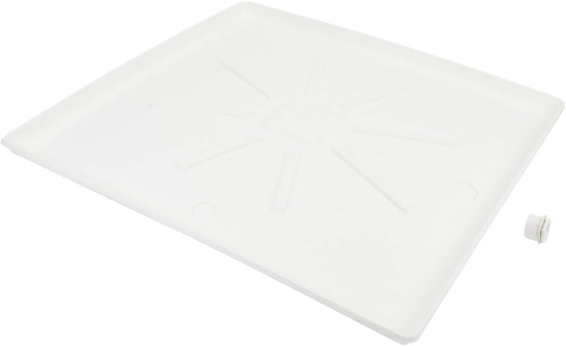Whirlpool 8212526 Genuine OEM Washer Tray – Replaces 1201080, AH1487162, EA1487162, PS1487162, W10833075, White