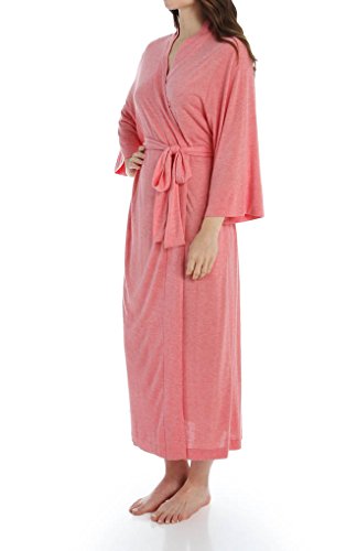 Image of Natori Shangri La Long Robe with Kimono Sleeves, Bathrobe for Women
