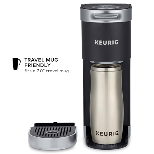 Keurig K-Mini Plus Single Serve K-Cup Pod Coffee Maker, with 6 to 12oz Brew Size, Stores up to 9 K-Cup Pods, Travel Mug Friendly, Matte Black - image 8