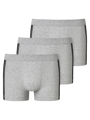 Schiesser Herren 3 Pack Softbund Und Streifen - 95/5 Organic Boxershorts,...